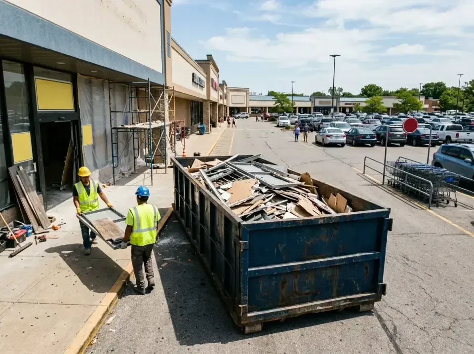 retail-store-renovation-debris-003 — frequently asked questions, Roll-off Dumpster Rentals in Hamilton, IL